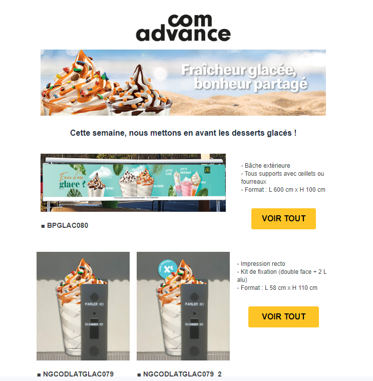 ComAdvance - Projets internes