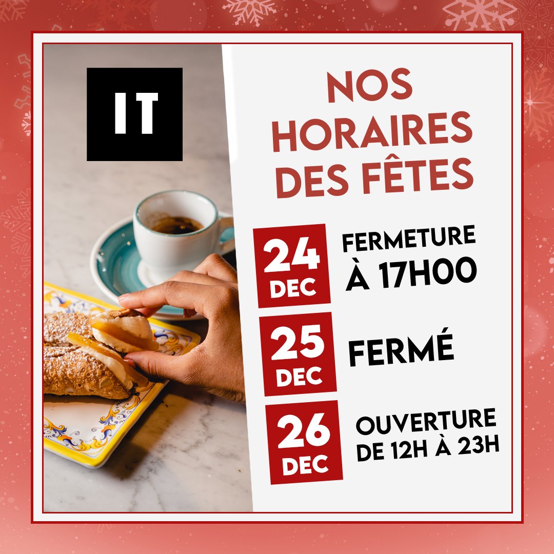 IT Trattoria - Posts réseaux sociaux