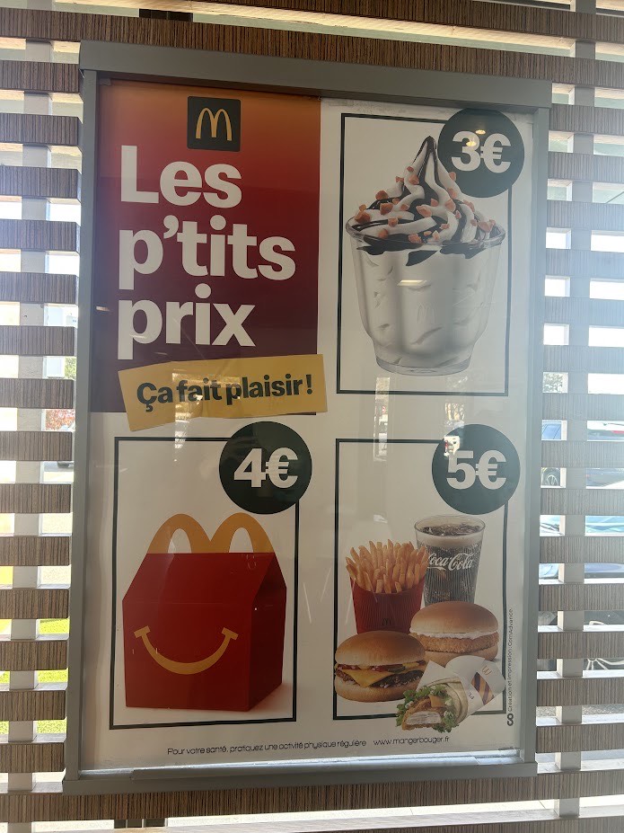 McDonald’s - Print & supports physiques