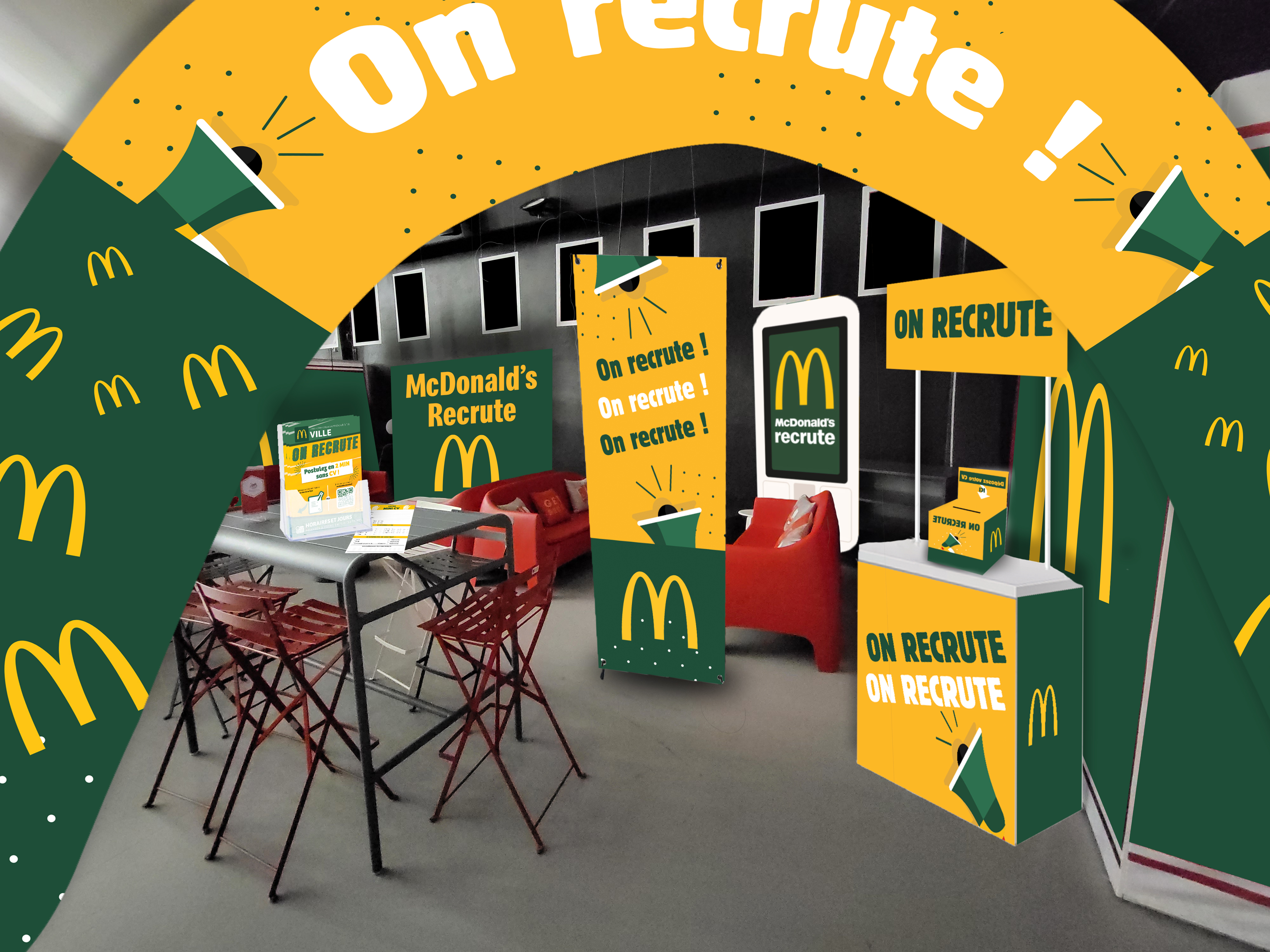 McDonald’s - Print & supports physiques