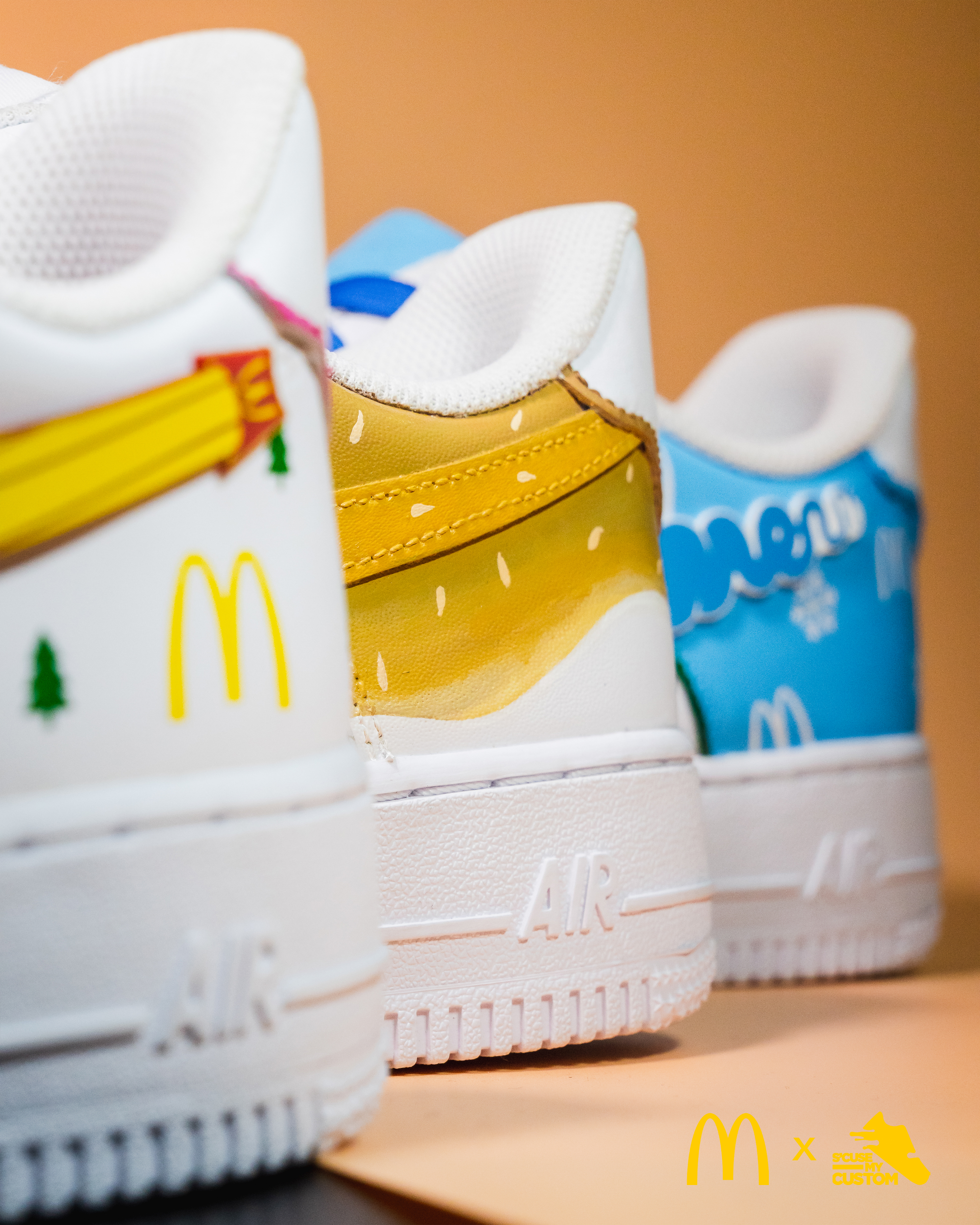 McDonald’s - Branding - Nike Air Force 1 x S’cuse My Custom