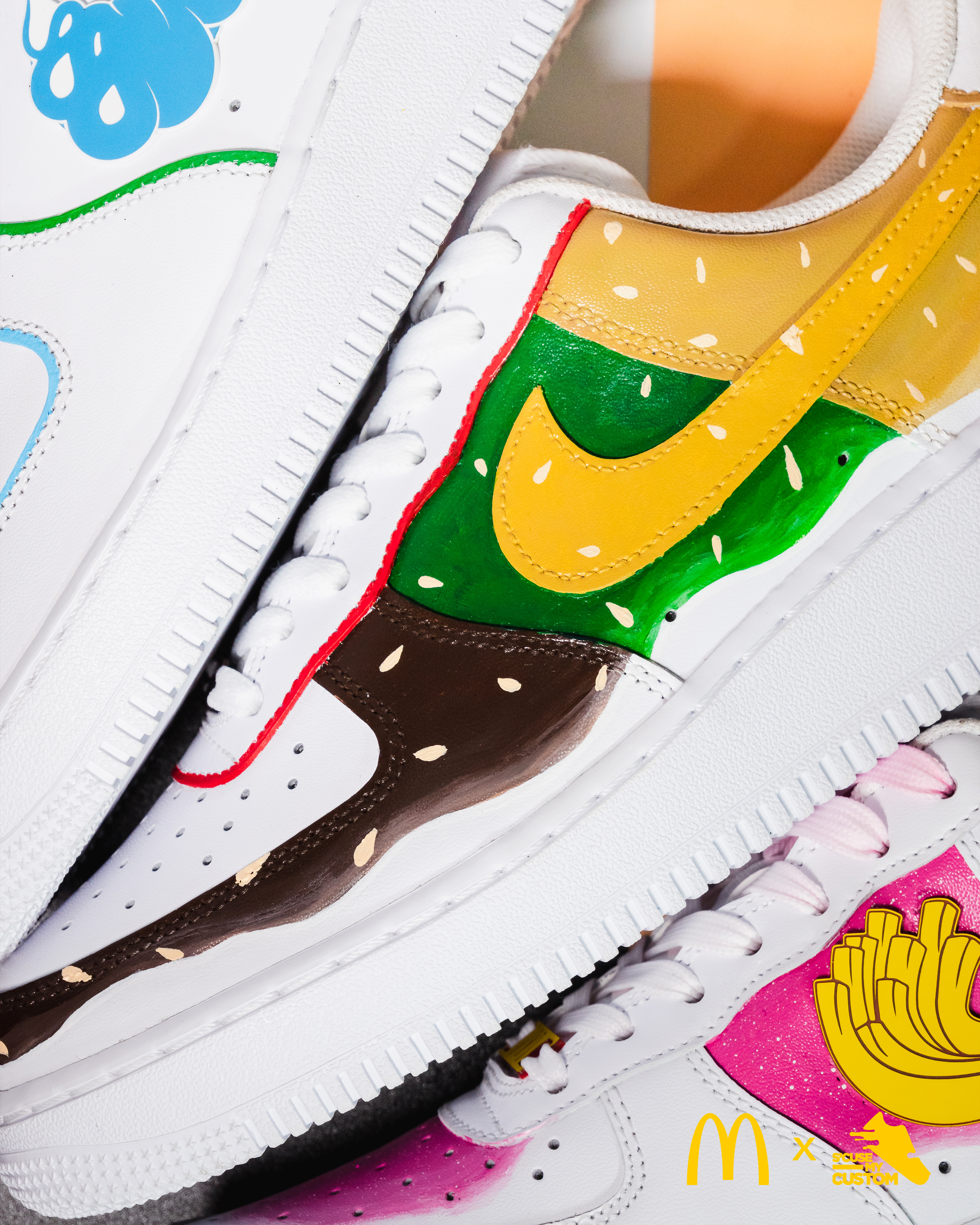 McDonald’s - Branding - Nike Air Force 1 x S’cuse My Custom