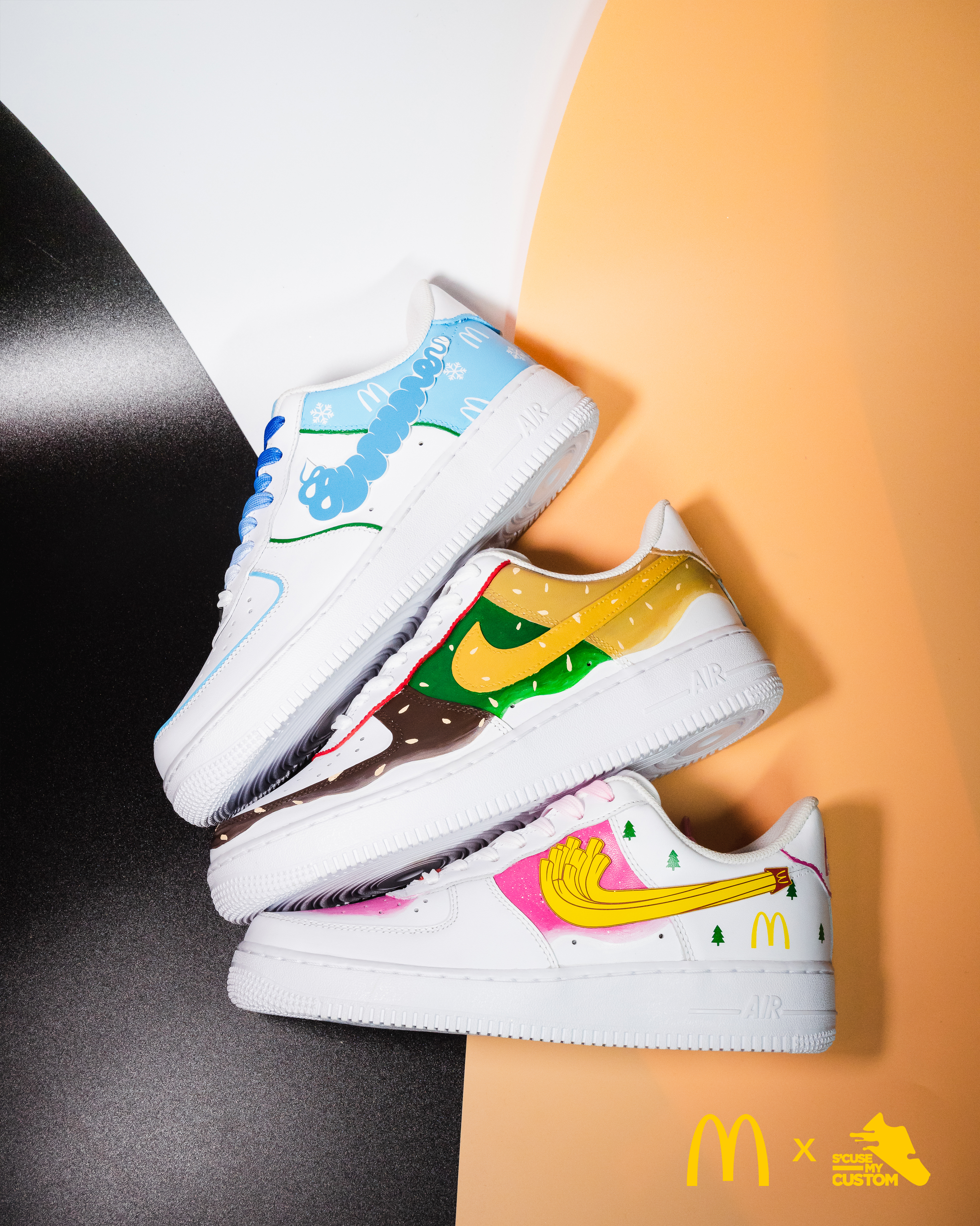 McDonald’s - Branding - Nike Air Force 1 x S’cuse My Custom