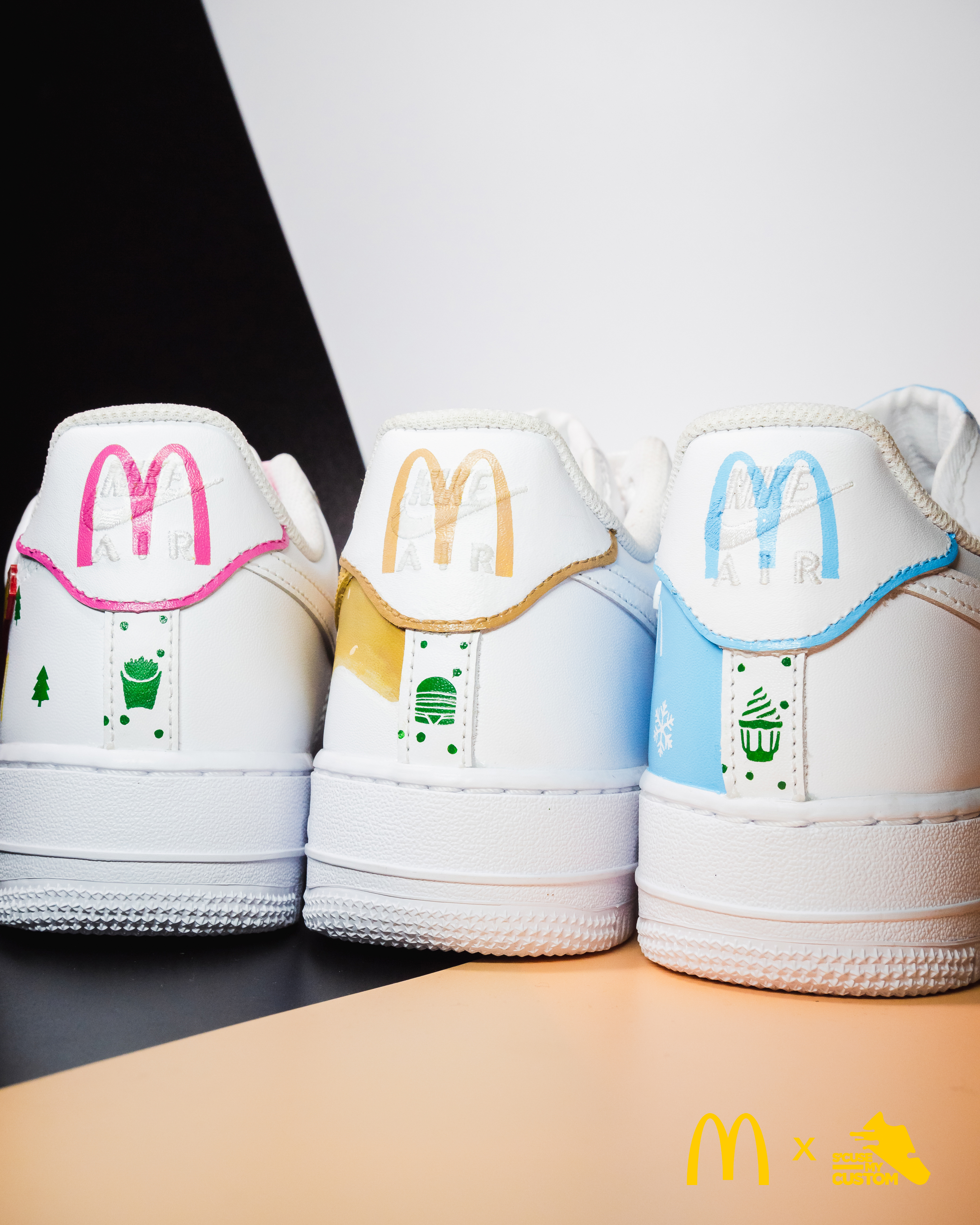 McDonald’s - Branding - Nike Air Force 1 x S’cuse My Custom