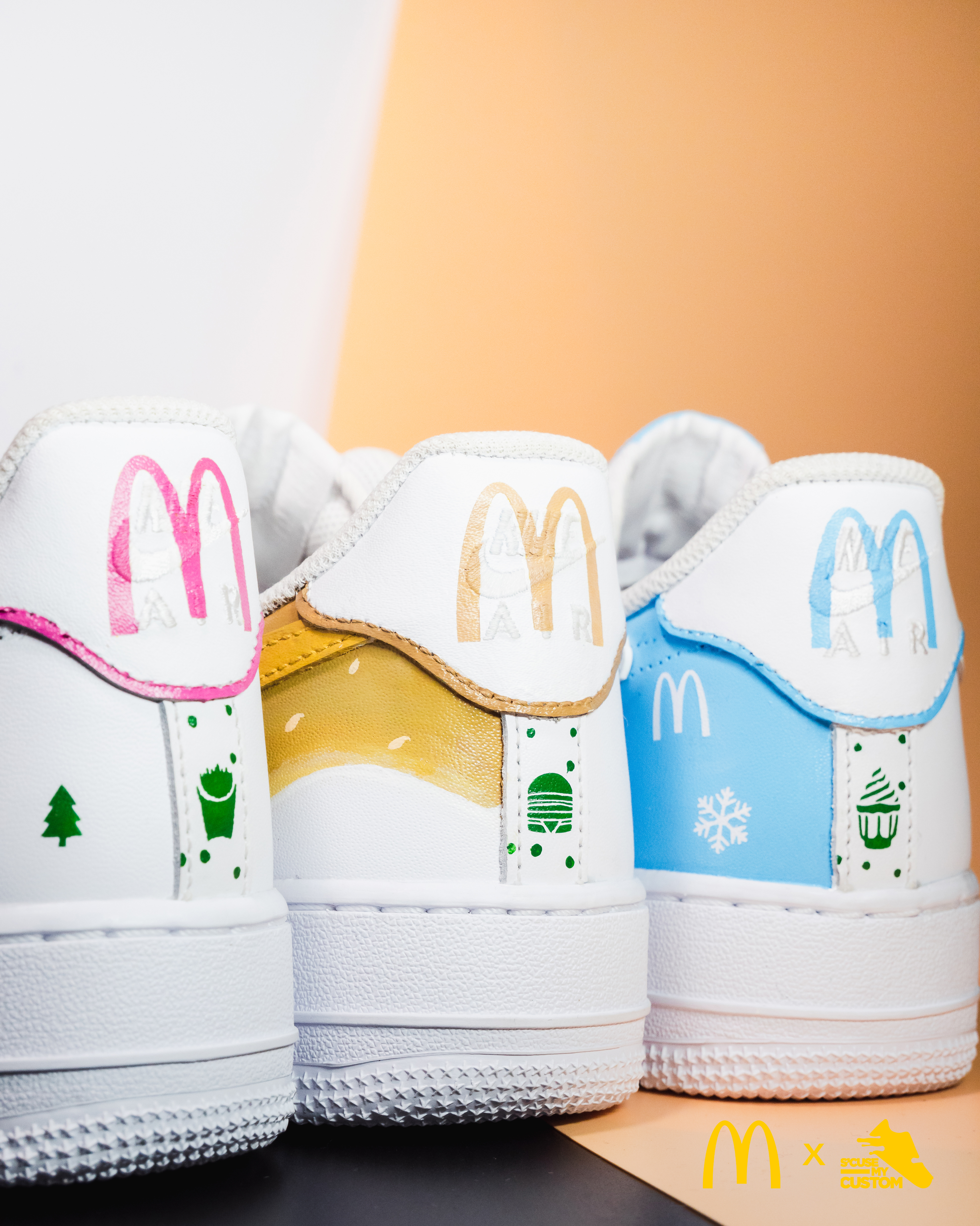 McDonald’s - Branding - Nike Air Force 1 x S’cuse My Custom