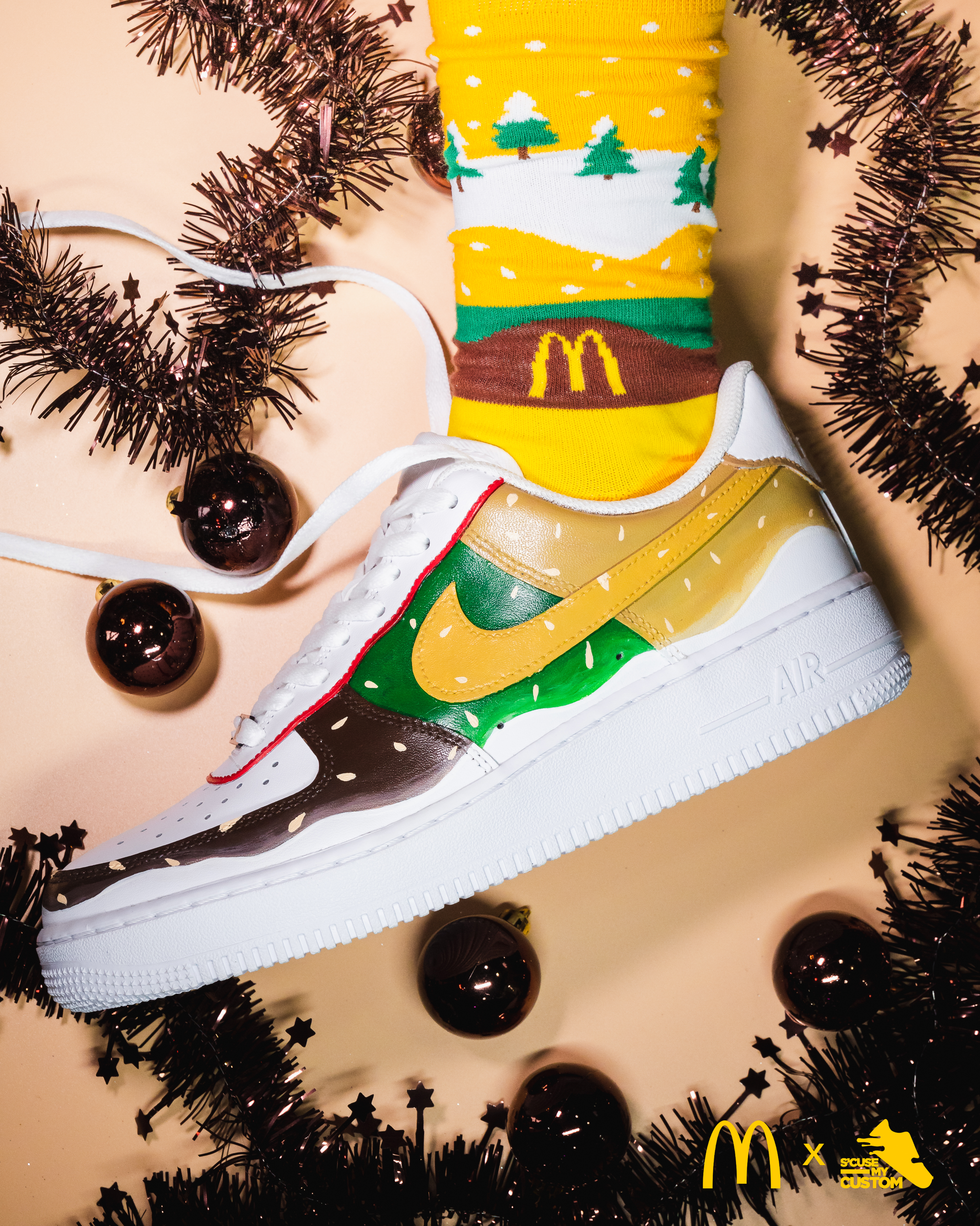 McDonald’s - Branding - Nike Air Force 1 x S’cuse My Custom
