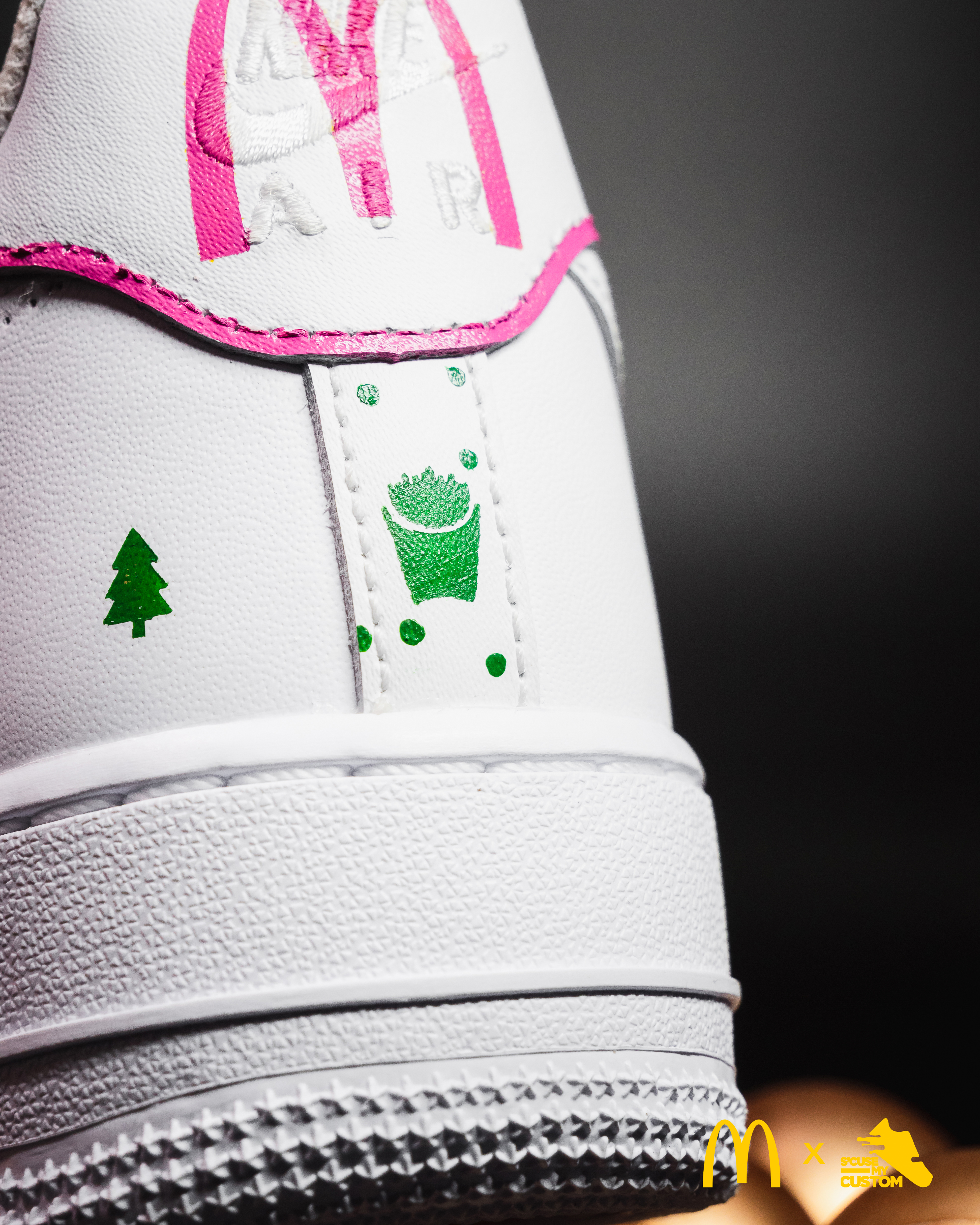 McDonald’s - Branding - Nike Air Force 1 x S’cuse My Custom