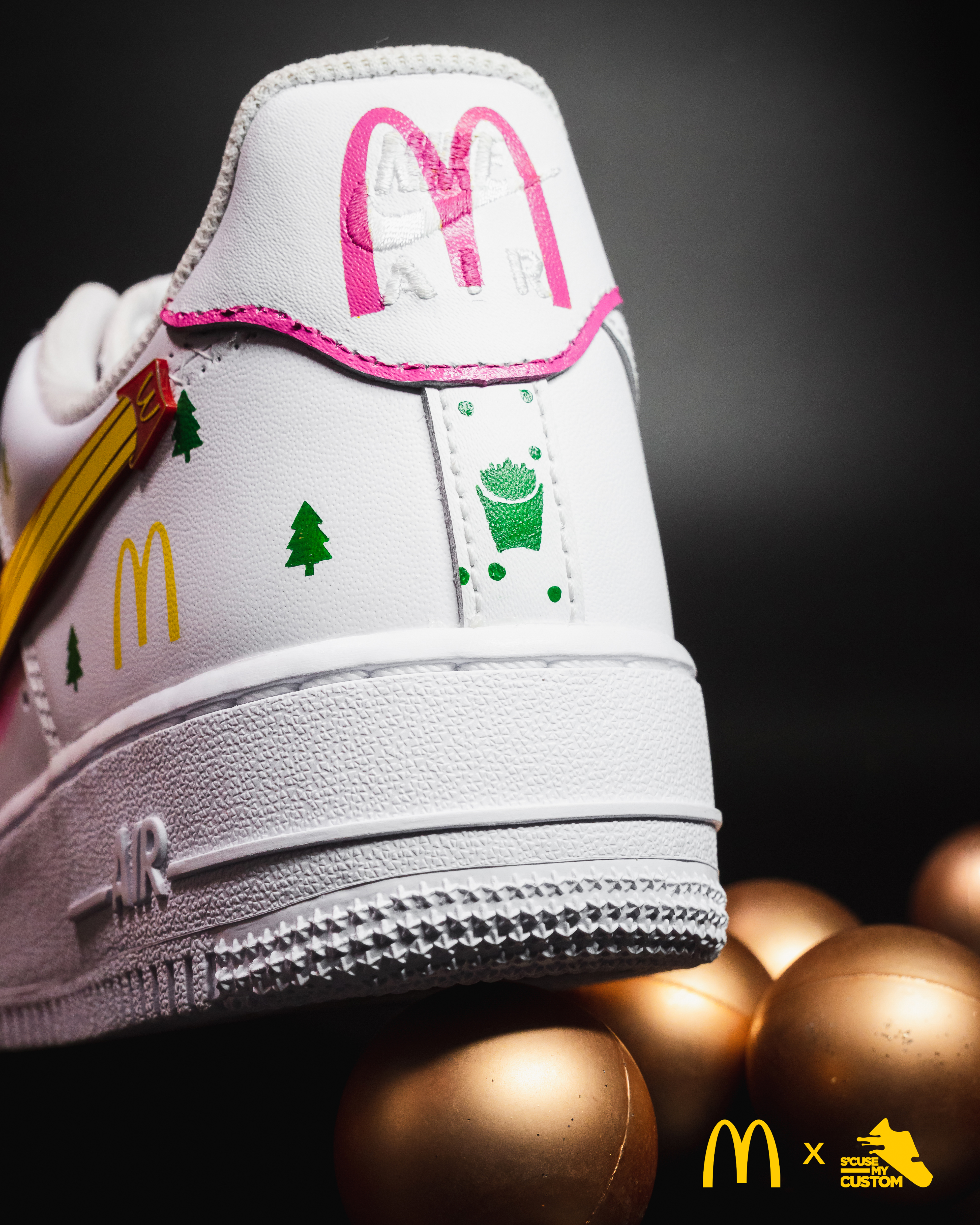 McDonald’s - Branding - Nike Air Force 1 x S’cuse My Custom
