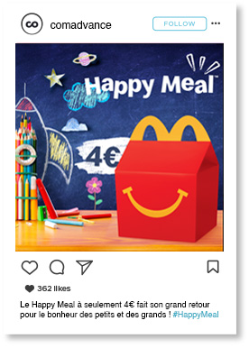 McDonald’s - Print & supports physiques